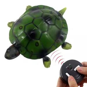 Tortue RC rechargeable en plastique réaliste, jouet animal amusant pour animaux de compagnie, simulation de marche rampant, <span class=keywords><strong>jeu</strong></span> d'été, vente en gros - Product Image 4