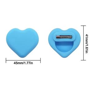 Funda de silicona en forma de corazón para Airtags impermeable Invisible Pin Locator funda protectora antiarañazos para <span class=keywords><strong>Airtag</strong></span> Pin - Product Image 6
