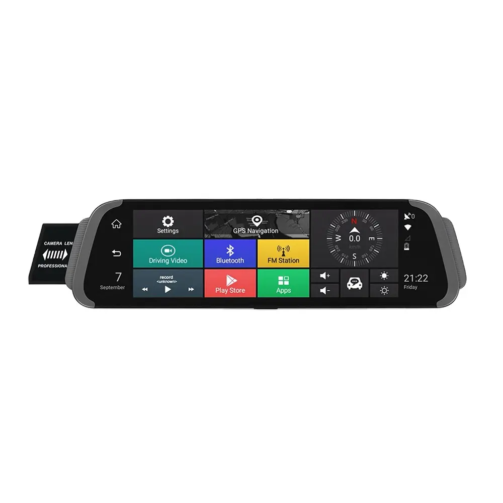 ADAS 4G 10" IPS Car DVR Camera mirror Dash cam Video Recorder Full HD 1920x1080 Rear View Mirror Android OS WiFi GPS