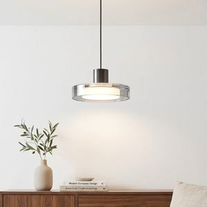 Lustre de style <span class=keywords><strong>scandinave</strong></span> minimaliste en fer pour hôtel, restaurant, <span class=keywords><strong>cuisine</strong></span>, <span class=keywords><strong>décoration</strong></span> de plafond, luminaires LED suspendus, <span class=keywords><strong>décoration</strong></span> intérieure - Product Image 1