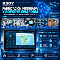 KSOY-Lecteur universel de voiture Android 16, 9 pouces, 10.1 pouces, 3 + 32 Go, GPS, BT, FM, RDS, 4G, LTE, WiFi, 6 DSP, USB, écran tactile, 8 cœurs