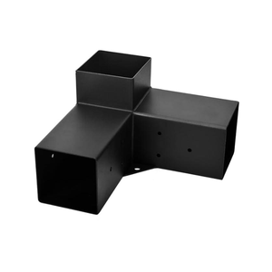 Connecteur de <span class=keywords><strong>poutre</strong></span> de poteau de support de toit de pergola 2x4 robuste avec supports de montage de structure de support de triangle pour poteaux en <span class=keywords><strong>bois</strong></span> de 2 "x 4" - Product Image 3