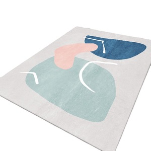 Tappeto Stampato Stile Nordico <span class=keywords><strong>per</strong></span> Soggiorno e Camera da Letto, Senza Necessità di Lavaggio, Copertura Completa del Pavimento, Tappetino <span class=keywords><strong>per</strong></span> Grandi Aree ad Uso Commerciale - Product Image 5