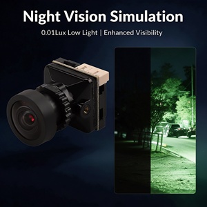 Caméra FPV ZYKD 1200TVL 1.2MP CMOS Vision Nocturne Réduction <span class=keywords><strong>de</strong></span> Bruit 2D DC-DC Large Plage Dynamique Caméra Analogique pour <span class=keywords><strong>Drone</strong></span> Personnalisable - Product Image 3