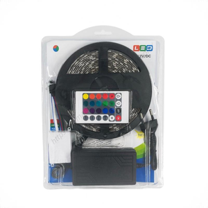 Bande LED RGB 5M en gros, 270 LED avec télécommande, étanche, pour cuisine, salon, décoration de fête - Product Image 5