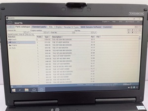 Interfaz de diagnóstico completa MAN T427 con portátil CF53, software MANTIS MANWIS, llave de dongle MAN-CATS III, herramientas de reparación para camiones diésel - Product Image 4