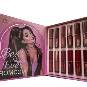 Más Poco Disponible, 12 Colores, Lápiz Labial Líquido Ariana Grande, Brillo Labial Duradero de Larga Duración, Set de Cosméticos, Labial Bichota, Lápiz Labial - Product Image 1