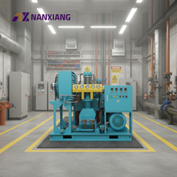 Compresseur de surpression d'oxygène sans huile Nanxiang Industrial, compresseur de surpression d'oxygène haute pression, vente directe d'usine