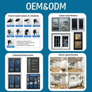 Casa Contenedor Estándar de Embalaje Plano, Diseño Modular, Ideal para Dormitorios de Trabajadores y Alquileres de Alojamiento, Residencia Estudiantil - Product Image 5