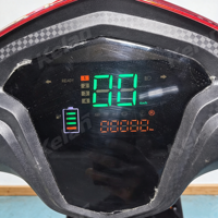 Moto électrique scooter adulte personnalisable, design rétro gris argenté, haute performance 60V, fabrication OEM ODM