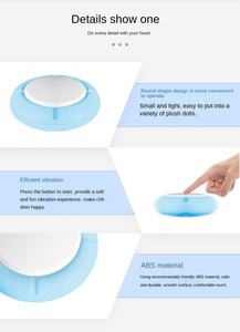 ของเล่นตุ๊กตาแปลกใหม่เครื่องจำลองการเต้นของหัวใจของเล่นสัตว์เลี้ยงมีขนยาวสำหรับเพื่อนๆที่มีการเคลื่อนไหวกล่องของเล่นมีเสียงของขวัญแปลกใหม่ - Product Image 5