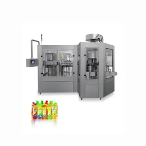 Glass bottle beverage/beer/purified water filling machine Fully automatic liquid filling production line