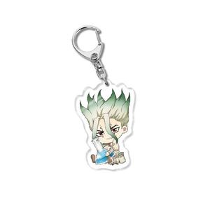 30 Estilos de Figuras de Senkuu <span class=keywords><strong>Ishigami</strong></span> en Piedra, Llavero de Acrílico con Personaje de Anime Impreso con UV, Llavero de Plástico, Decoración, Regalo - Product Image 5