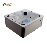 Jacuzzi Exterior de Lujo para 7 Personas con Descuento, Spa con Hidromasaje para Hoteles