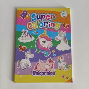 Livres de <span class=keywords><strong>coloriage</strong></span> imprimés colorés en gros de 20*27cm, thèmes de crème glacée licorne sirène, divers modèles - Product Image 4