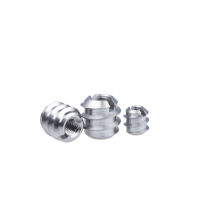 Bulk Premium-Strength Durable Stainless Steel DIN7965 Metric Threaded Insert Nut Grade 8.8 Fully Threaded Right-Hand JINZHIZE