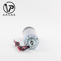 Pompe à engrenages miniature en acier inoxydable DC24V 37W, 2L/min, 3 bars, fonctionnement continu pour le traitement de l'eau et le transfert de fluides médicaux