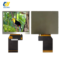 Módulo de Pantalla LCD TFT IPS Original CoTiWe de 3.5 Pulgadas, Táctil Capacitivo, Resolución 640x480, Brillo de 400cd/m, Retroiluminación LED RGB