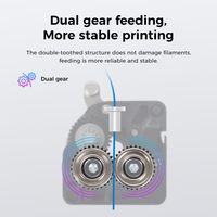 Creality Resmi Memperbarui Kit Motor Ekstruder K1/K1 Max/K1C Direct Drive Dual Gear Aksesoris Printer 3D B0CJV2TCTZ