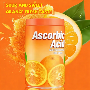 OEM/ODM Organik Antioksidan Cilt Aydınlatı<span class=keywords><strong>c</strong></span>ı Çiğnenebilir Tabletler <span class=keywords><strong>C</strong></span> Vitamini İçeren Portakal Aromalı Takviye Yetişkinler İçin - Product Image 4