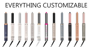 7 En 1 Hot Air Styler Negativo Iónico BLDC motor Multi Hair Styler infrarrojo Secador de pelo Cepillo con rizador de aire automático - Product Image 6