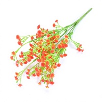 Karangan Bunga Baby's Breath 7 Cabang Buatan, Dekorasi Pernikahan Langit Berbintang, Ikat Tangan, Dekorasi Meja, Penjualan Langsung