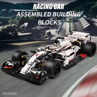 Moule King 13117 technique Super voiture modèle blocs briques formule F1 voiture course sport voiture blocs de construction