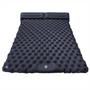 Colchoneta Doble para Dormir de Camping con Bomba de Pie, Colchón de Aire Inflable, Alfombrilla Rectangular Ancha Impermeable para Tienda de Campaña y Actividades al Aire Libre - Product Image 3