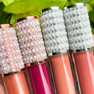 Diamants Lipgloss Make Your Own Logo Rouge à lèvres liquide végétalien étanche Conteneurs de brillant à lèvres vides - Product Image 4