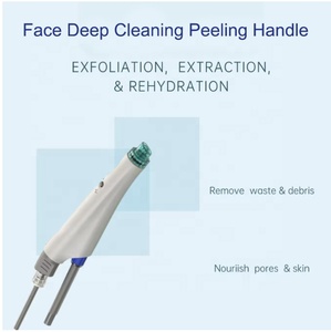 Macchina Facciale <span class=keywords><strong>2</strong></span> in 1 per Microdermoabrasione ed Elettroporazione, per Rimozione Rughe e Pulizia Profonda della Pelle del Viso - Product Image 3