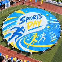Bannière géante en tissu pour événements sportifs, drapeau de stade, bannière Tifo ultra-large pour supporters de football, durable et écologique
