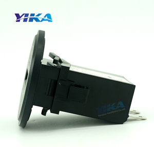 YIKA SYS-4 Schwarzer Digitaler Betriebsstundenzähler DC 10-80V AC 100-250V Industriesteuerung CE RoHS Zertifiziert - Product Image 3