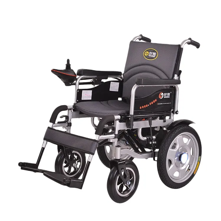 HG-W68061 מתקפל נסיעה חשמלי כיסא גלגלים/נכים חשמלי גלגל כיסא