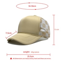 Gorras Trucker para Hombre y Mujer, Gorra de Béisbol de Malla de Poliéster al por Mayor, Bordado 3D para Ciclismo, Deportes, Playa, Casual, Aire Libre, Sublimación