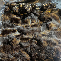 Cabello humano brasileño Virgen sin procesar, pelo liso de visón natural, venta al por mayor