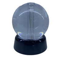 Cadeau personnalisé Boule de neige de 80 mm avec photo Boule de verre Insertion d'image Globe à neige personnalisé Photo Dôme à neige