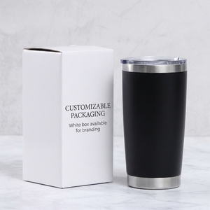 Personalizzato 20 oz in acciaio inox Tumbler doppia parete vuoto da viaggio tazza con Logo caffè bicchiere bottiglia per lavoro isolato tazze di <span class=keywords><strong>metallo</strong></span> - Product Image 6