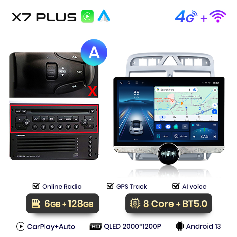 X7 Plus 6+128GB 11.5 Pulgadas Versión A