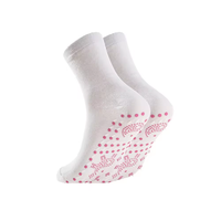 Chaussettes magnétiques auto-chauffantes en tourmaline unisexes, masseur de pieds avec physiothérapie infrarouge, antidérapantes pour les sports d'hiver