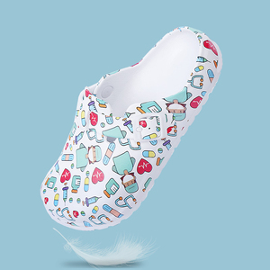 Scarpe Chirurgiche con Stampa Cartoon per Medici, Zoccoli Classici Unisex in EVA Flessibile, Calzature Mediche per Ospedale e Infermieristica Pediatrica - Product Image 5