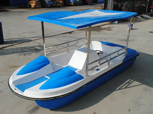 Bote a Pedal con Diseño <span class=keywords><strong>de</strong></span> Pato, Material <span class=keywords><strong>de</strong></span> Fibra <span class=keywords><strong>de</strong></span> Vidrio FRP, para 4 Personas, Ligero, Estable, Ecológico, Eléctrico, Recreativo, <span class=keywords><strong>Venta</strong></span> <span class=keywords><strong>de</strong></span> Fábrica - Product Image 5