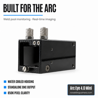 Kamera Las Mini New Arc Eye 4.0 12V Plug and Play untuk Robot Pengelasan Laser Serat dengan Dukungan Pendingin Air Tahan Panas 300C