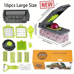 Home Kitchen Multifunctional <b>Vegetable</b> Cutter Portable and Easy to Clean Silk Cutter Eraser Slicerslicer Slicer and Slicer - Product Image 4