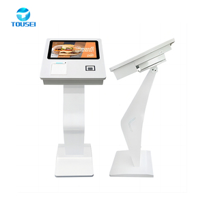 Fast food self service order restaurant 21 24 27 32 pollici touch screen senza contanti POS terminale di pagamento chiosco stand da pavimento macchina - Product Image 6