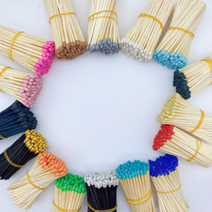 <span class=keywords><strong>Fiammiferi</strong></span> Monouso all'Ingrosso, Scatole di <span class=keywords><strong>Fiammiferi</strong></span> Personalizzabili, <span class=keywords><strong>Fiammiferi</strong></span> con Stelo Lungo 10cm e Testa Colorata - Product Image 5