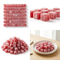 OEM/ODM Factory Direct Sour Square (Blueberry) Sour Flavored Colorful Cartoon-Shaped Sugar Candies