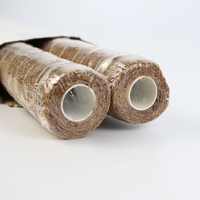 Tuteurs en fibre de coco et de jute 100 % écologiques pour plantes grimpantes en pot en serre et jardin