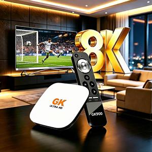 Decodificador <span class=keywords><strong>IPTV</strong></span> GK MAX con WiFi de Doble Banda, 8K, Android 12 y Reproductor Multimedia Integrado - Product Image 3