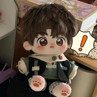 Peluches 4u Poupée Kpop Personnalisée Chine Fabricant de Peluches Visage 3D Peluche Idol Poupées 20cm Faites Votre Propre Conception Peluche Douce