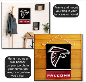 أتلانتا الصقور بالجملة جديدة أرخص سعر عالية الجودة مخصص راية علم الحديقة - Product Image 5